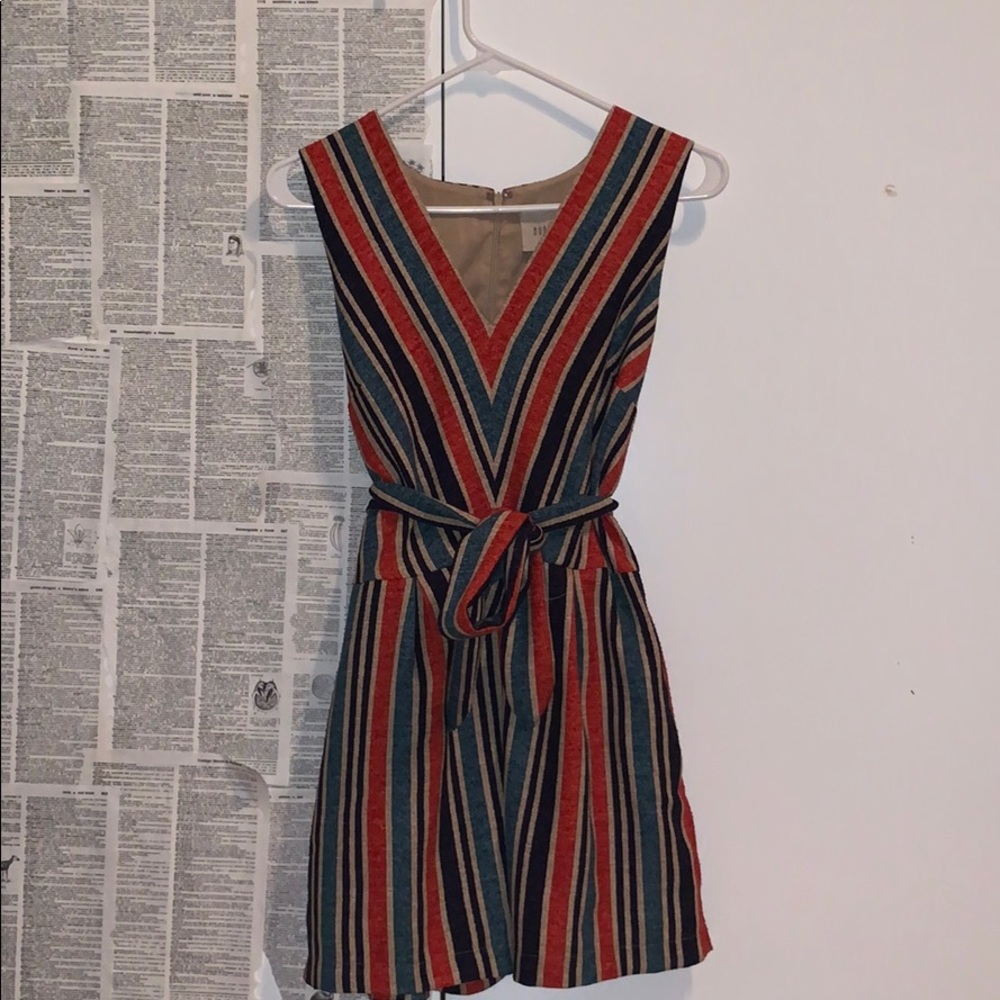 Moon River striped romper size S